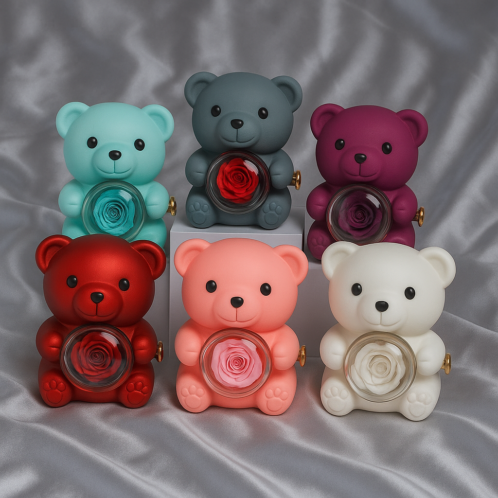 Teddy Rose Box
