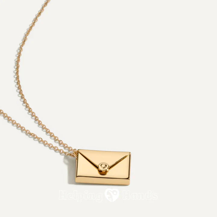 personalized Love Letter Necklace